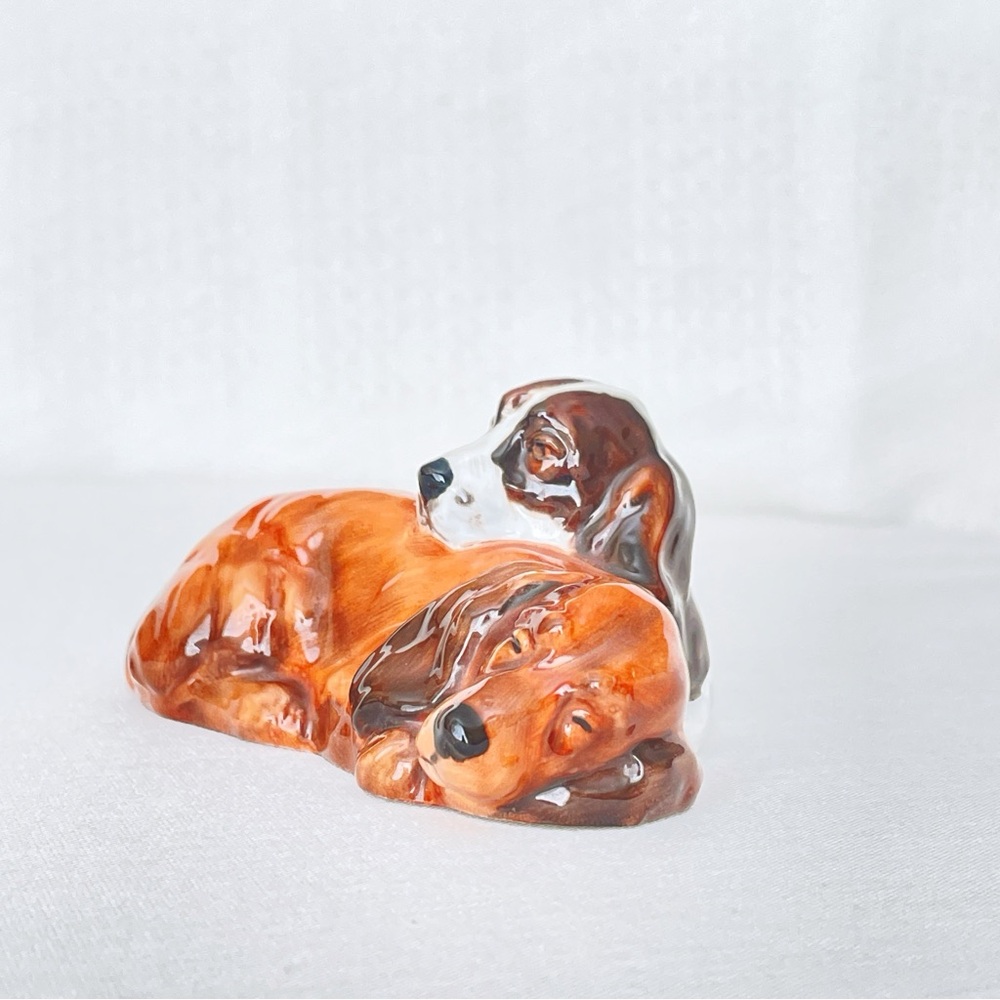 Royal Doulton Cocker Spaniel Dogs Sleeping - Picture 4 of 13